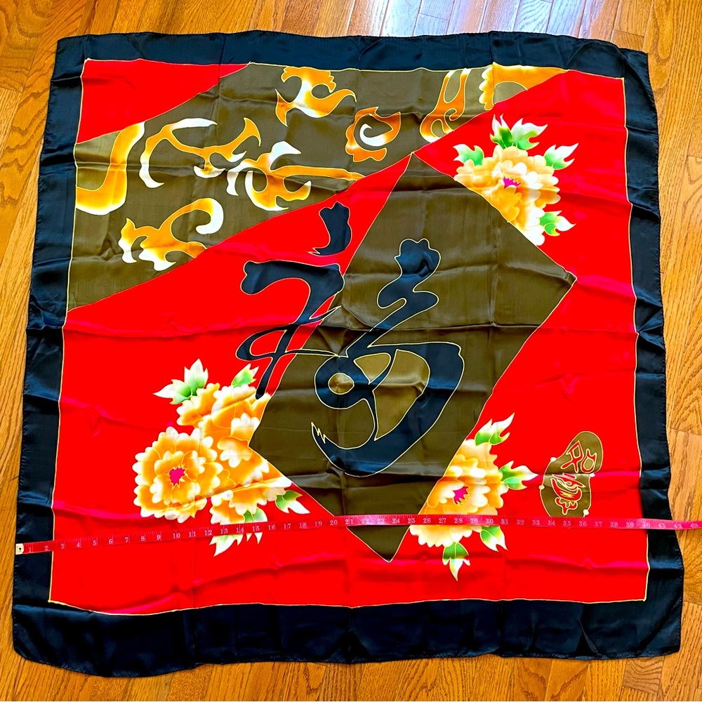 Silk scarf